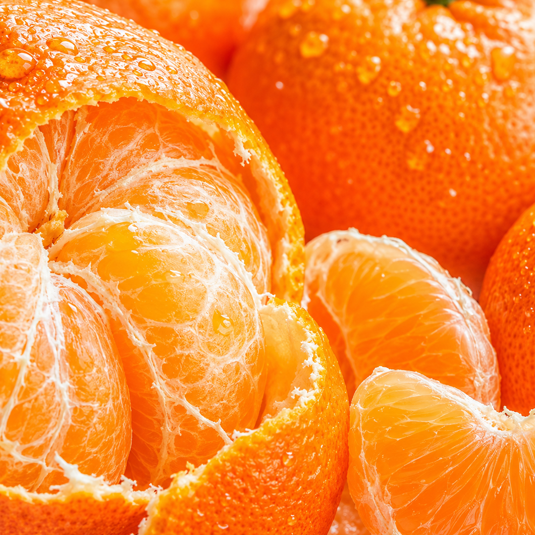 Tangerine note card