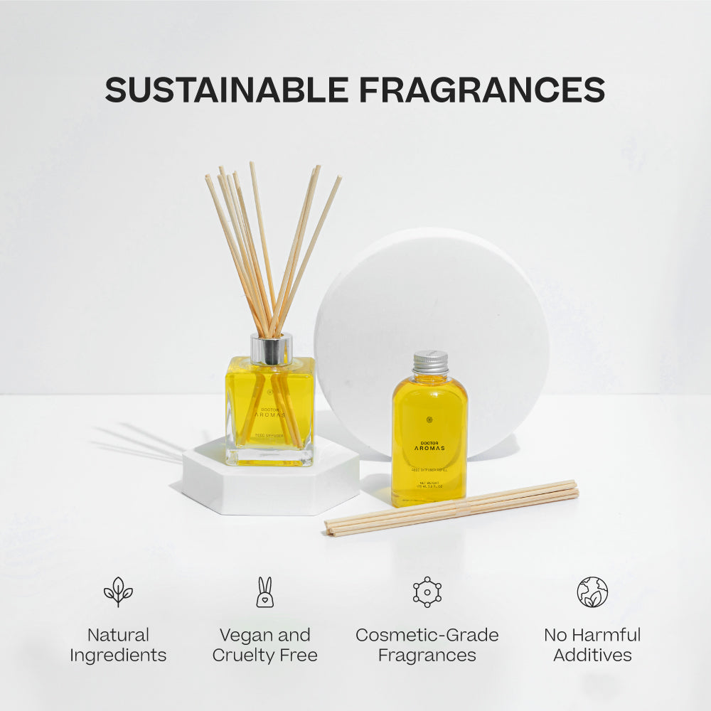 Reed Diffuser + Refill Bundle – Doctor Aromas