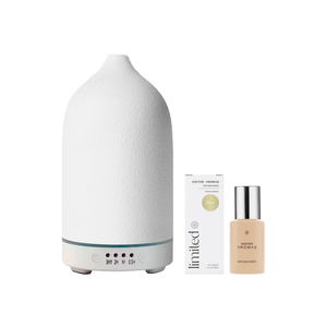 Aromatherapy Stone Diffuser - Blanc