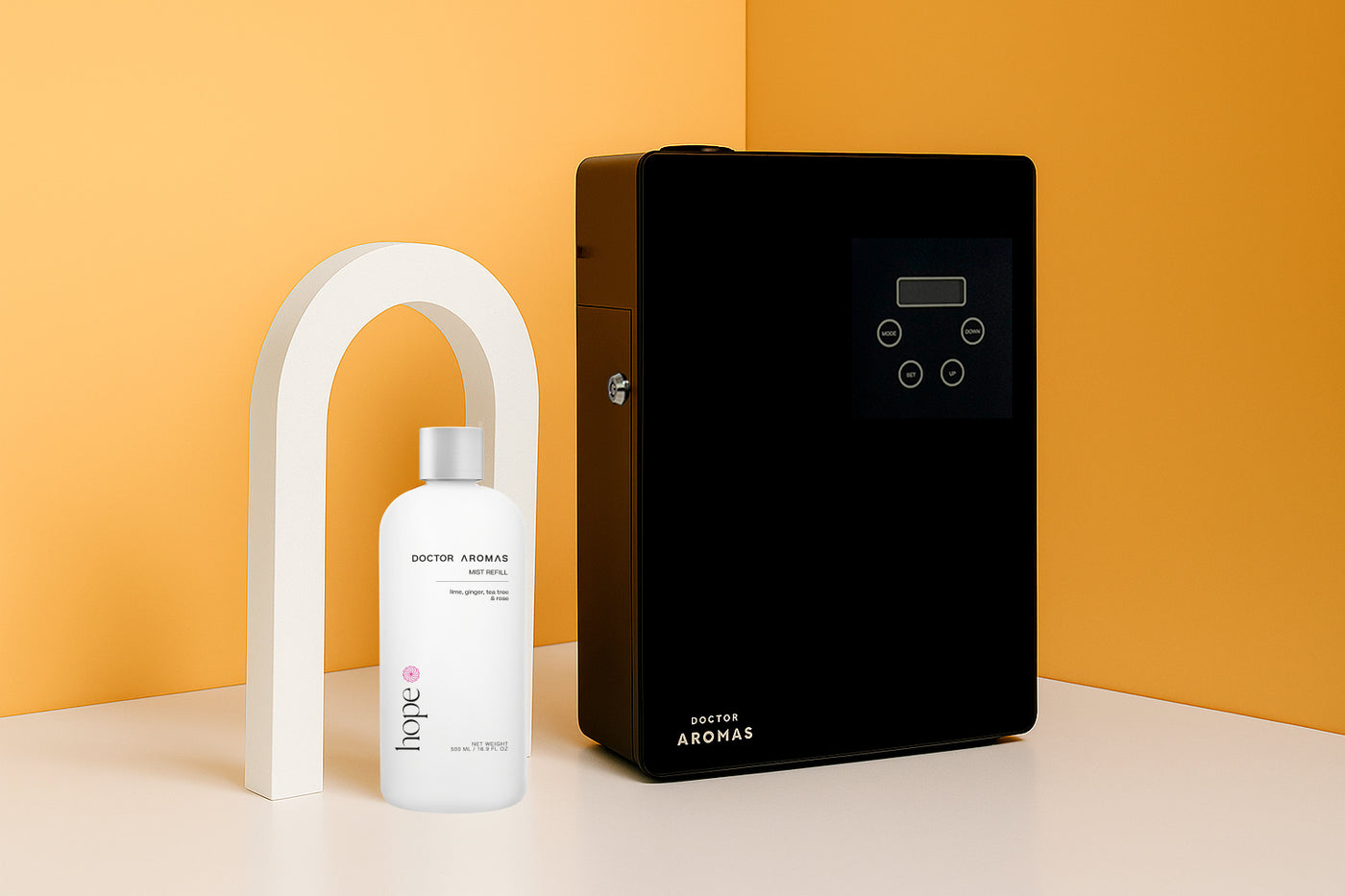 Perfect for open layouts, home offices, or anywhere you want long-lasting fragrance without sacrificing aesthetics. Designed for modern living, it diffuses up to 1000 sq. ft.