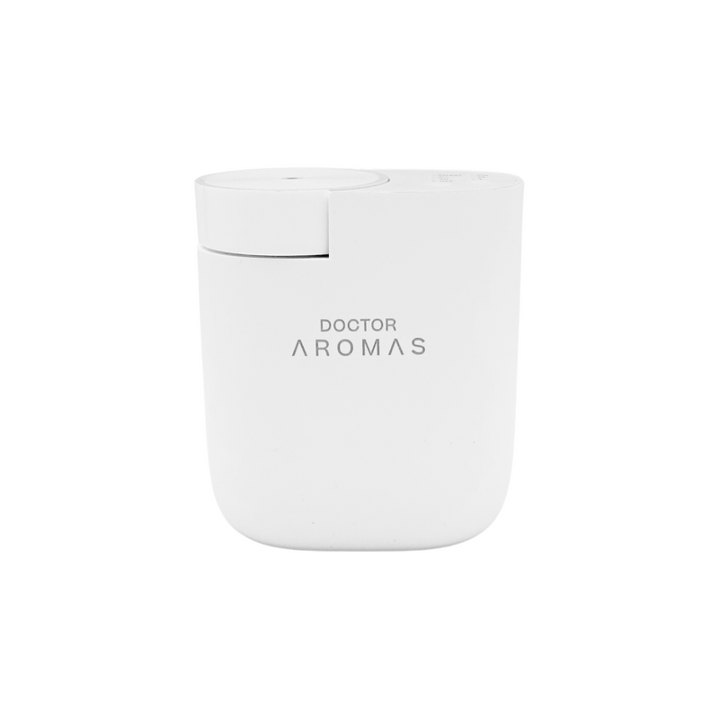 White ScentFlow Mini DIffuser with &