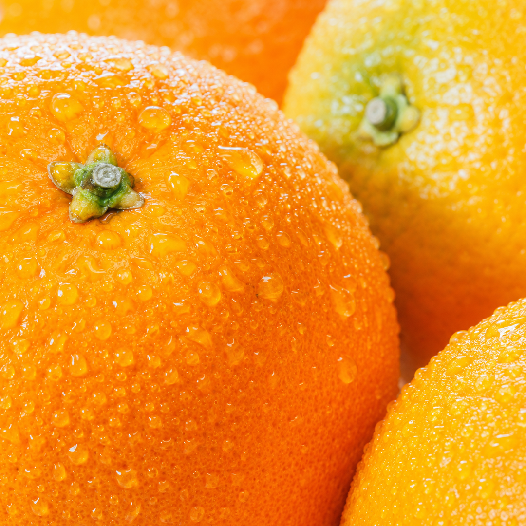 Orange note card