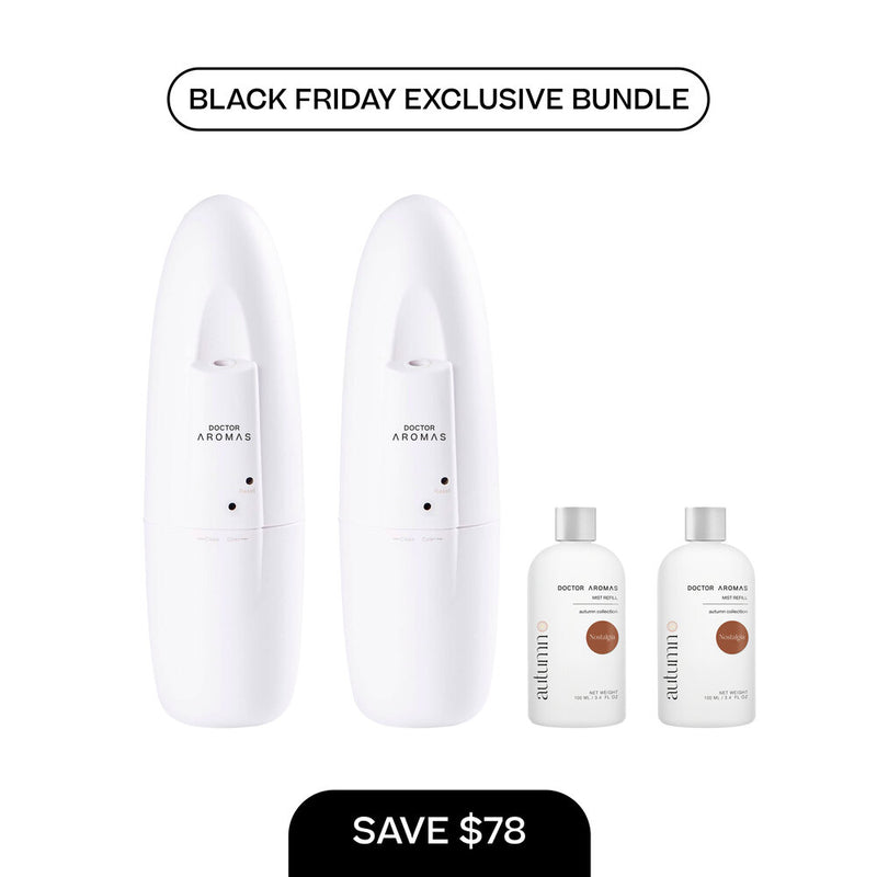 2x Plug-In Diffuser + 2x Oil Diffuser Refills 100 ml | BFCM Exclusive Bundle