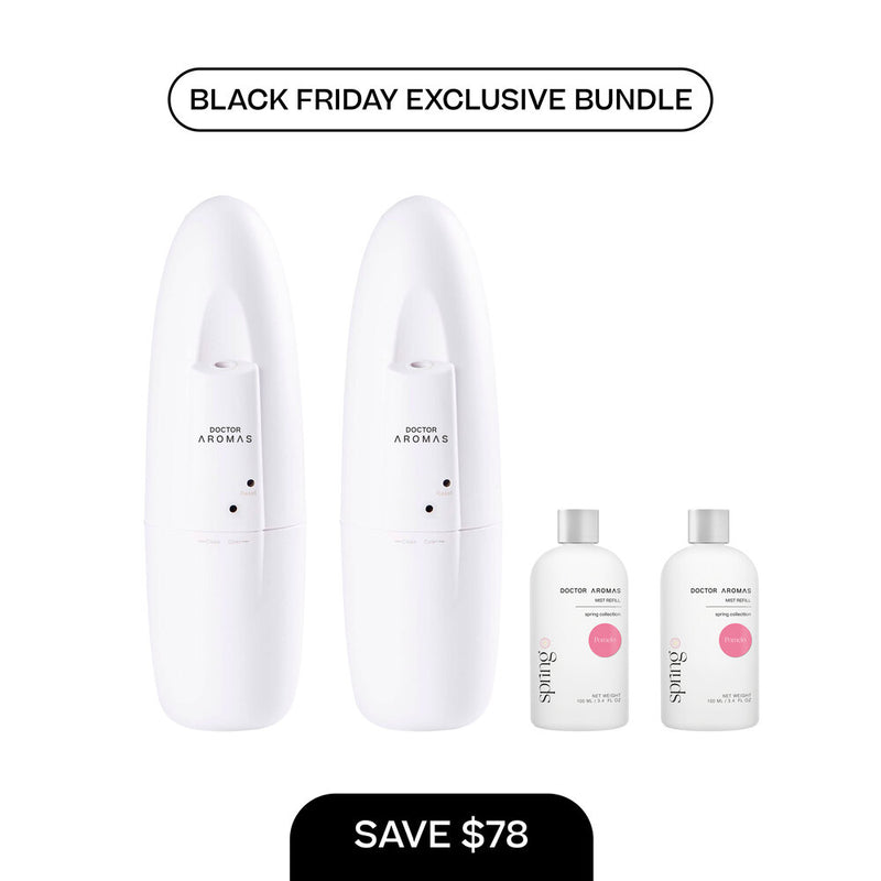 2x Plug-In Diffuser + 2x Oil Diffuser Refills 100 ml | BFCM Exclusive Bundle