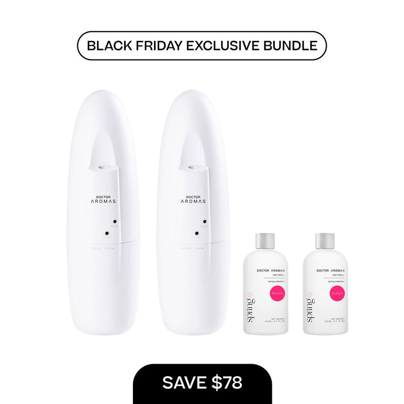 2x Plug-In Diffuser + 2x Oil Diffuser Refills 100 ml | BFCM Exclusive Bundle