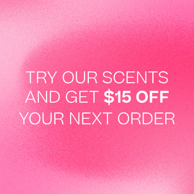 Sample kit + $15.00 off your next purchase!