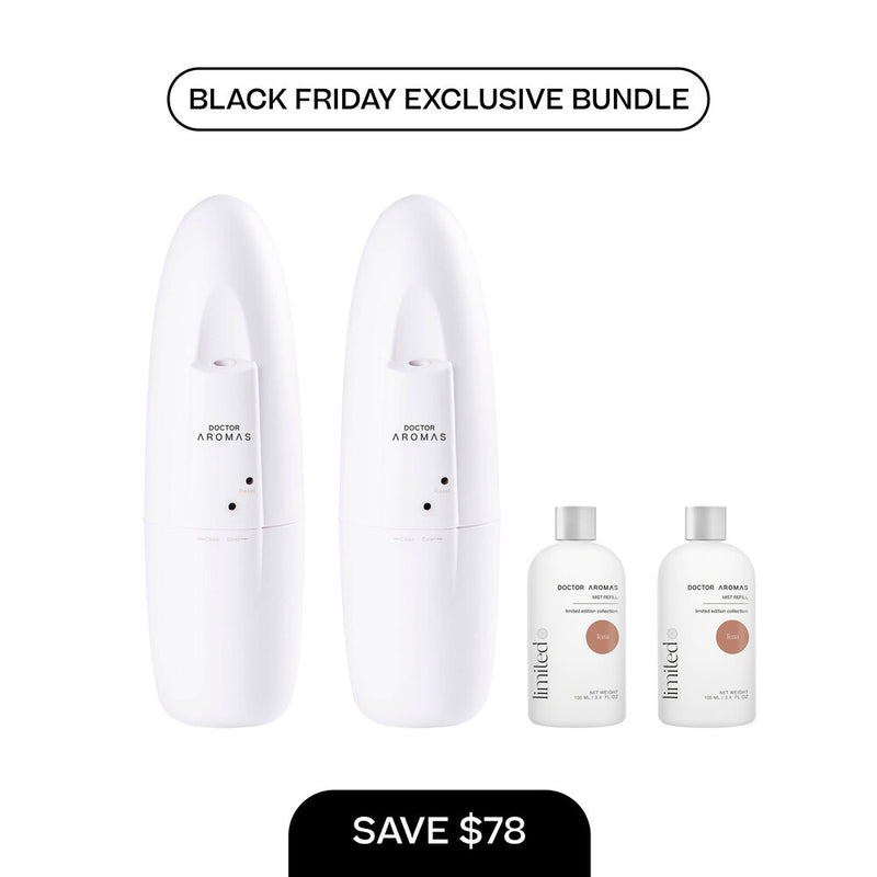 2x Plug-In Diffuser + 2x Oil Diffuser Refills 100 ml | BFCM Exclusive Bundle