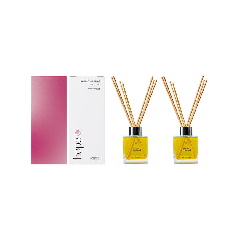 Hope Diffuser Reed Diffuser Twin Pack | Hope – Doctor Aromas